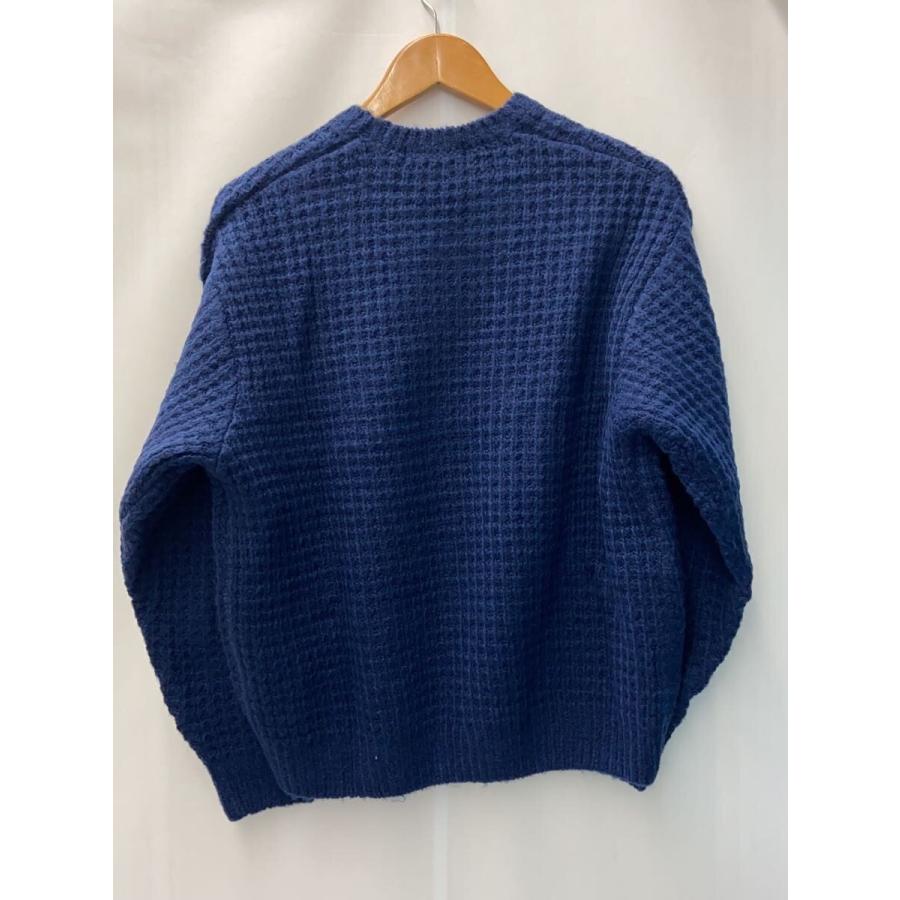 Supreme◇25FW/Small Box Waffle Sweater/M/アクリル/NVY// : セカンド