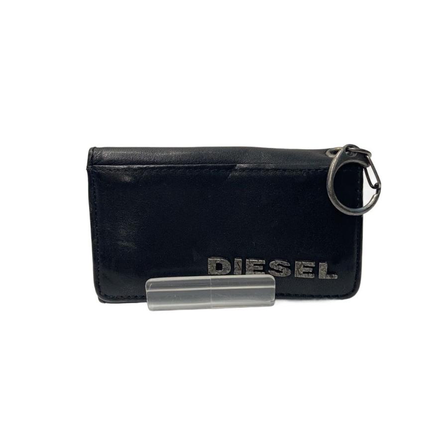DIESEL◇キーケース/レザー/BLK/無地/メンズ : セカンドストリート