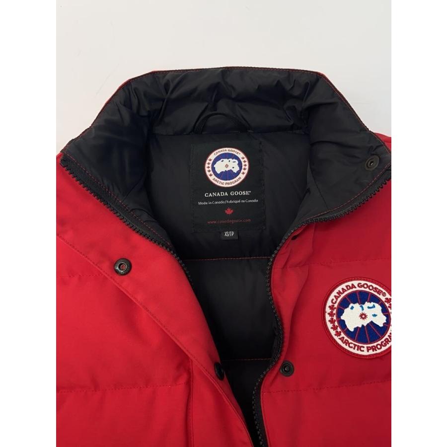 CANADA GOOSE カナダグースダウンベスト XS/TP 赤 【公式通販】