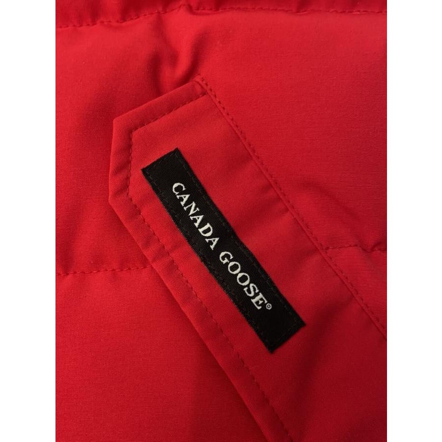 CANADA GOOSE◇ダウンベスト/XS/ナイロン/RED/2832L : セカンド