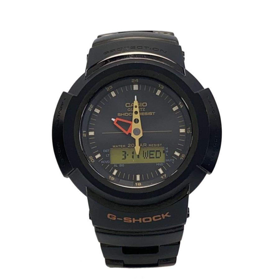 CASIO UNITED ARROWS別注/ソーラー腕時計/デジアナ/ステンレス/BLK/BLK/AWM-500UA// : セカンド ...