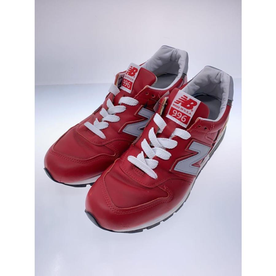 NEW BALANCE◆M996/レッド/Made in USA/US8.5/RED/レザー｜ssol-shopping｜02