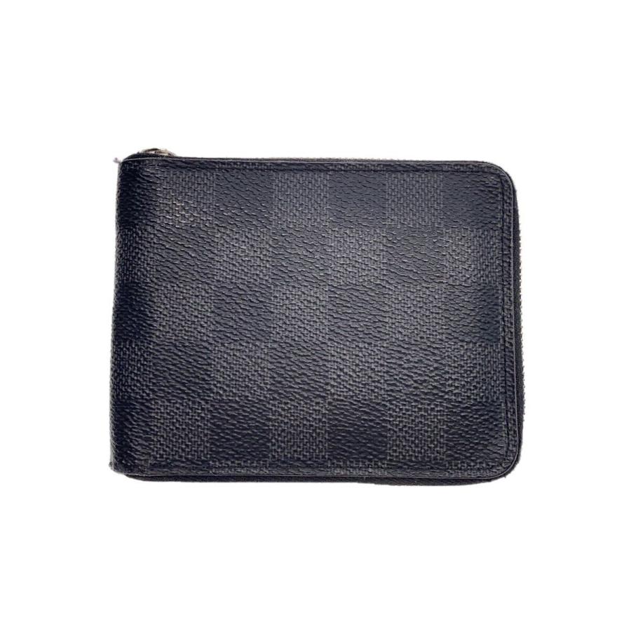 LOUIS VUITTON◇ジッピー・コンパクトウォレット_ダミエ・グラフィット  