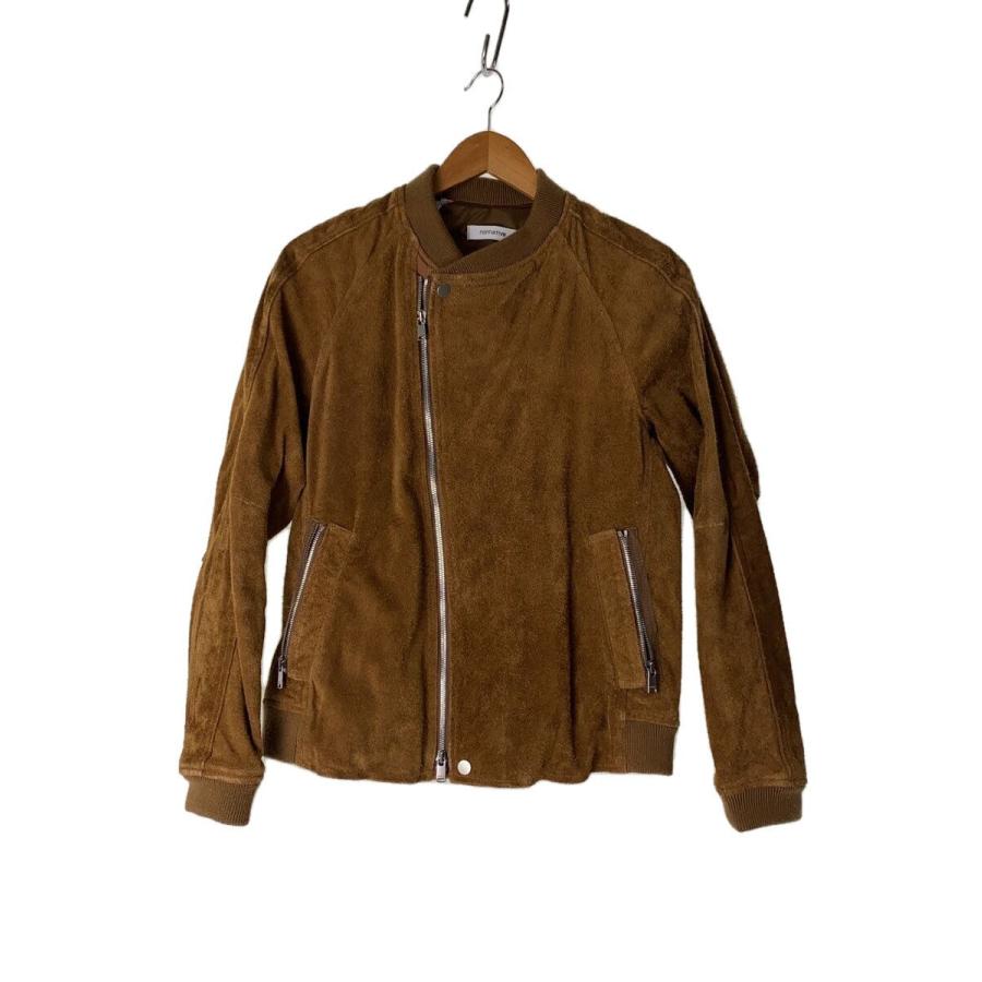 nonnative◇17AW/リバティコラボ/スエード/レザージャケット・ブルゾン