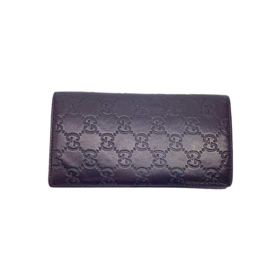 GUCCI◇長財布/レザー/BRW/総柄/メンズ/224183・0959 : セカンド