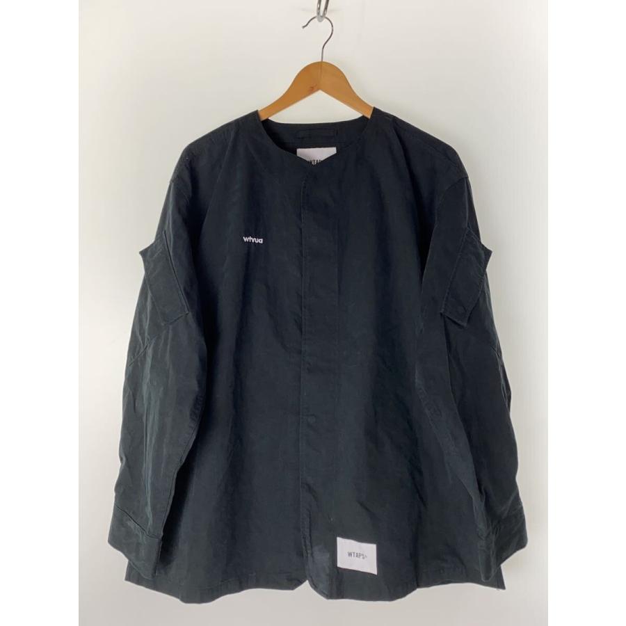 WTAPS◇22SS/SCOUT/LS/NYCO.TUSSAH/ジャケット/2/コットン/BLK
