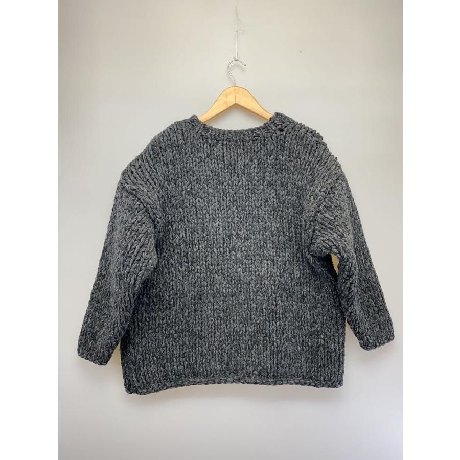 WTAPS◆ニット・セーター(厚手)/2/ウール/GRY/無地/182MADT-KNM03_1