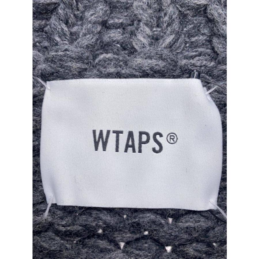 WTAPS◆ニット・セーター(厚手)/2/ウール/GRY/無地/182MADT-KNM03_2