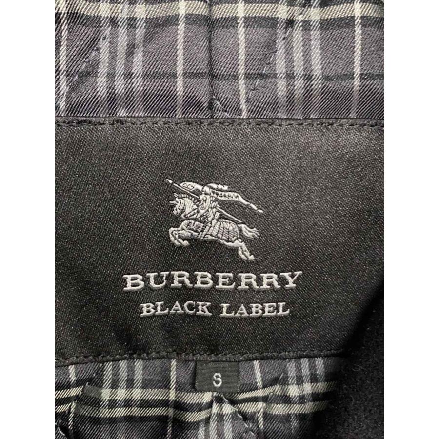BURBERRY BLACK LABEL◇コート/S/ウール/BLK/D1B73-603-09