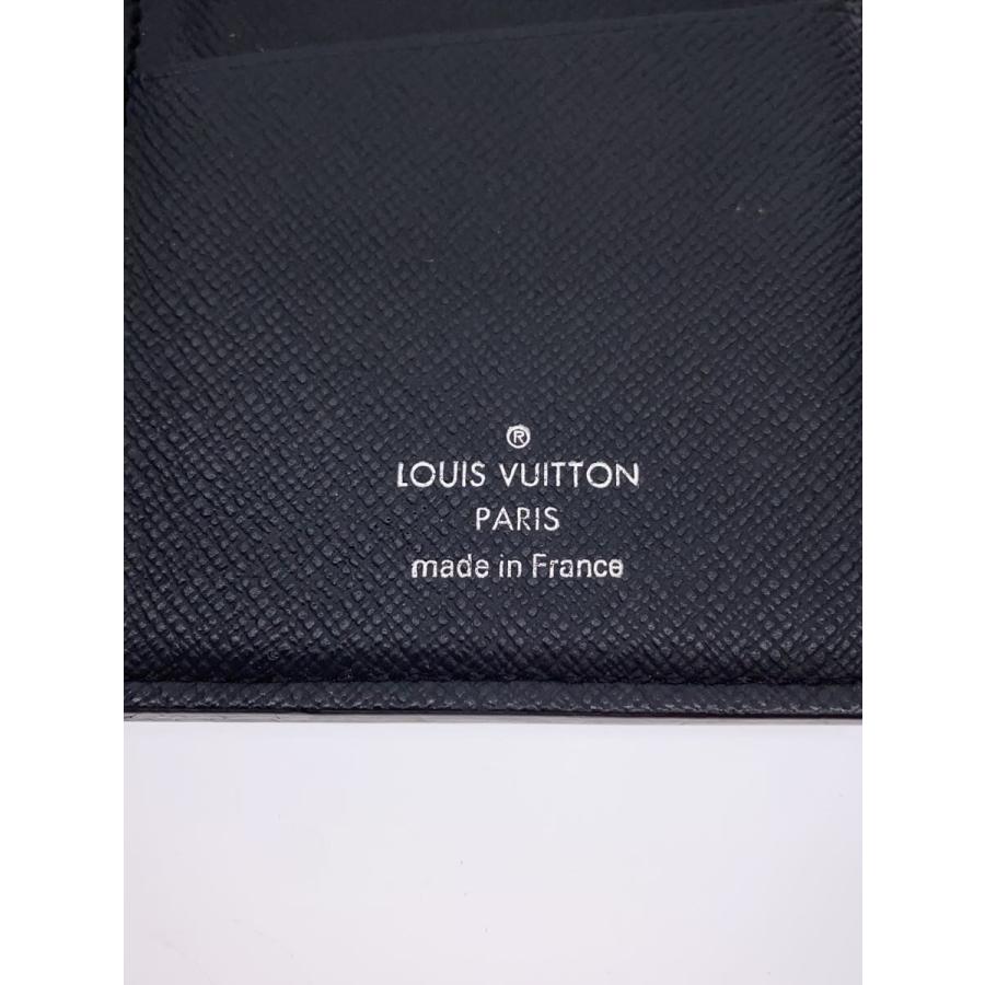 Louis Vuitton ポルト・フォイユ・マルコエピ/レザーBLACK無地 LOUIS VUITTON◇2)ポルト・フォイユ・ブラザ_エピ/レザー/BLK/無地
