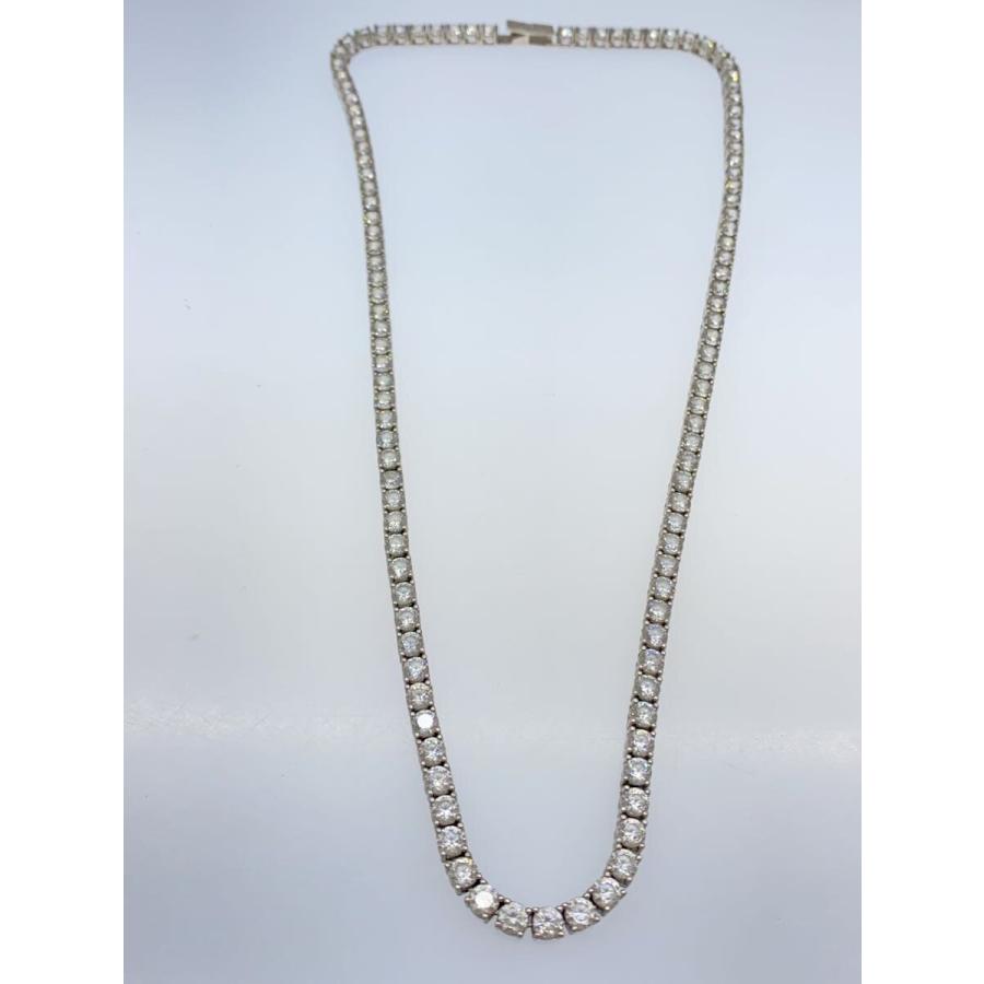 AVALANCHE GOLD&JEWELRY◇シルバーテニスネックレス/4mm×50cm/SV925