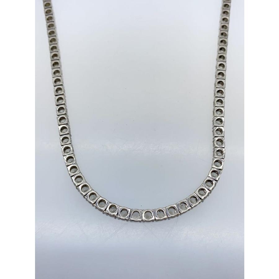 AVALANCHE GOLD&JEWELRY◇シルバーテニスネックレス/4mm×50cm/SV925