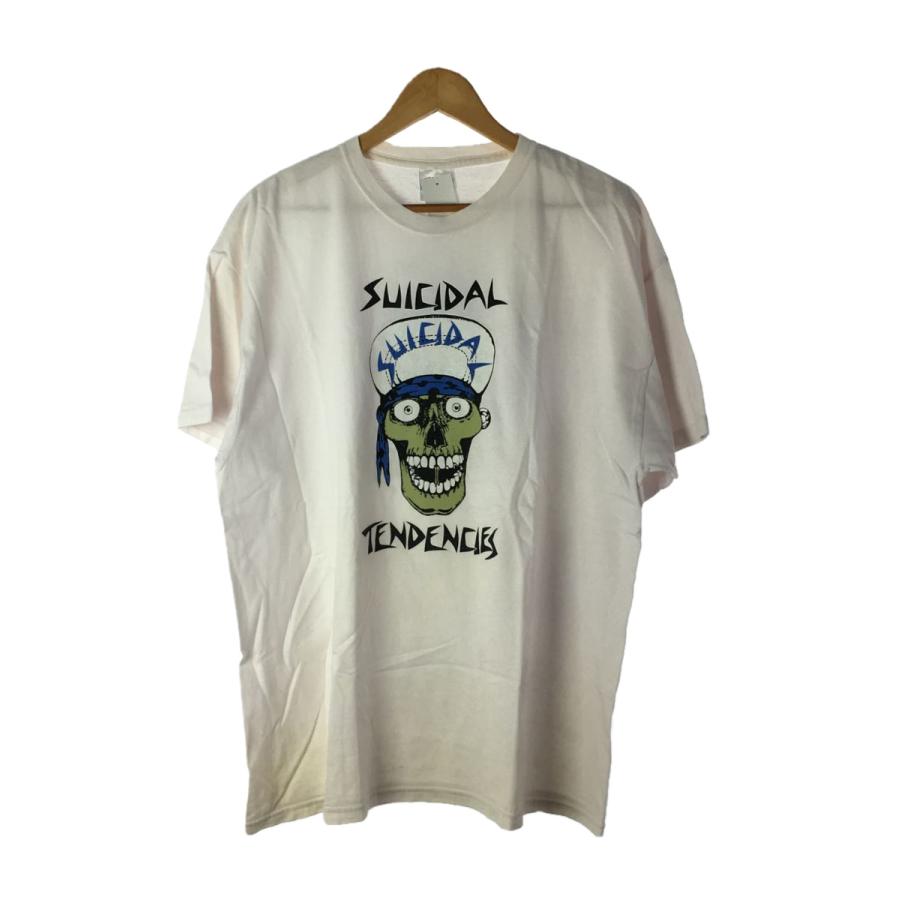 Tシャツ/XL/コットン/WHT/プリント/00S/SUICIDAL TENDENCIES/HANES