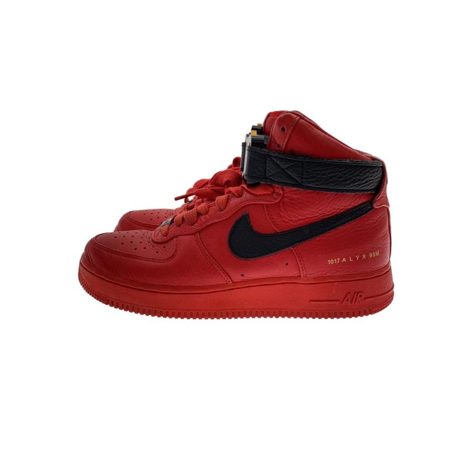 NIKE◇Nike Air Force 1 High 1017 ALYX 9SM/26cm/レッド/CQ4018-601