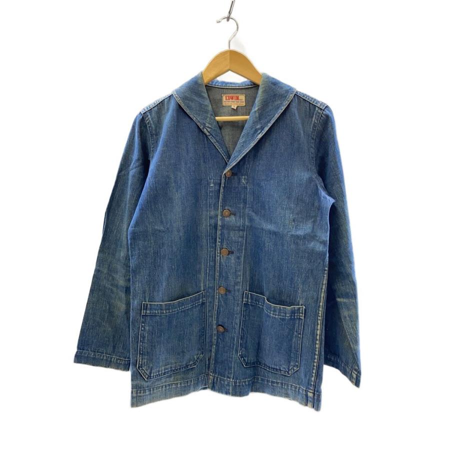 EDWIN◇カバーオール/M/デニム/IDG/無地 : セカンドストリートYahoo!店