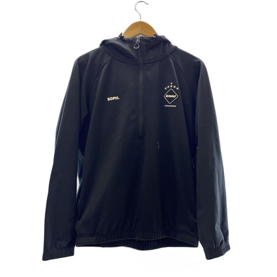 fcrb ジップ　パーカー F.C.R.B.(F.C.Real Bristol)◇ジップパーカー/S/ポリエステル/BLK/FCRB