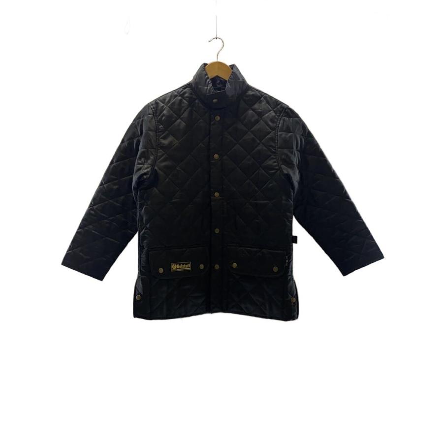 Belstaff◇キルティングジャケット/44/ポリエステル/BLK/無地