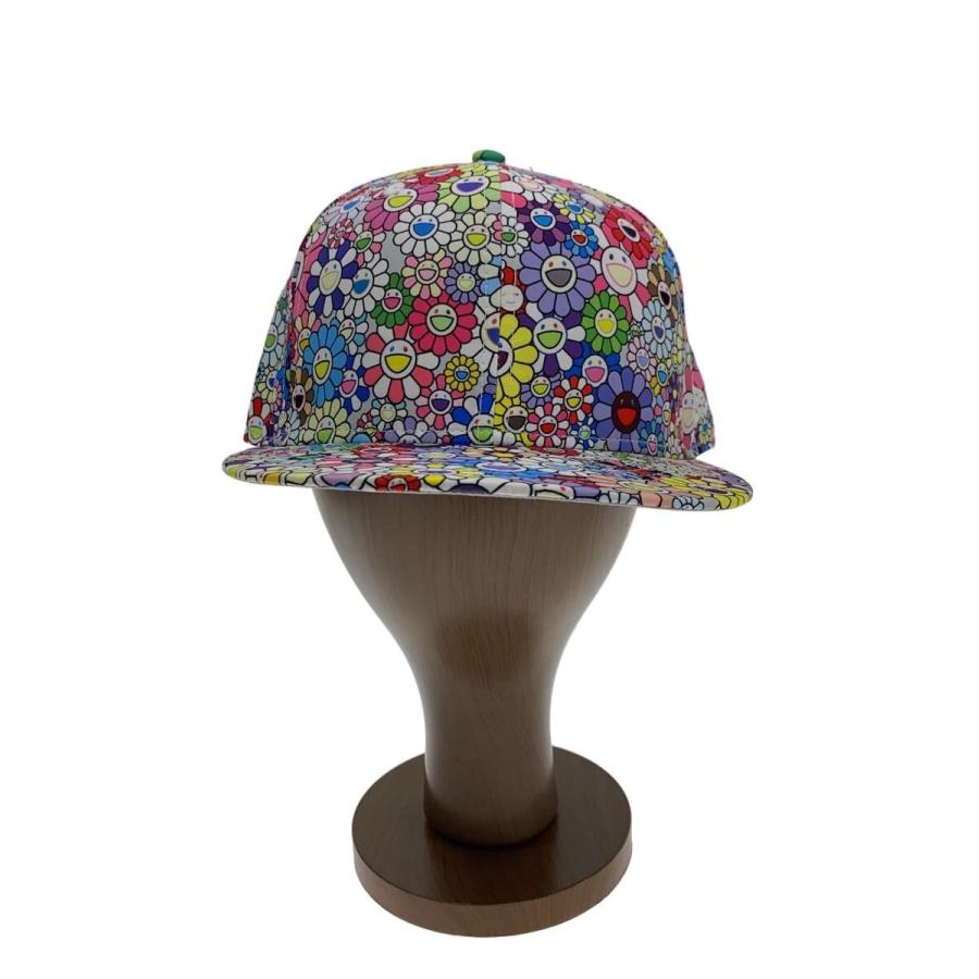 NEW ERA◇キャップ/7 1/2/コットン/マルチカラー/総柄/メンズ