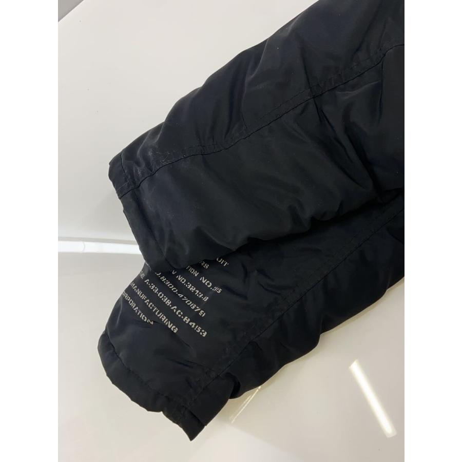 AVIREX / ダウンジャケット/M/ポリエステル/BLK/無地/6112131 AVIREX◇ダウンジャケット/M/ポリエステル/BLK/無地 : セカンド