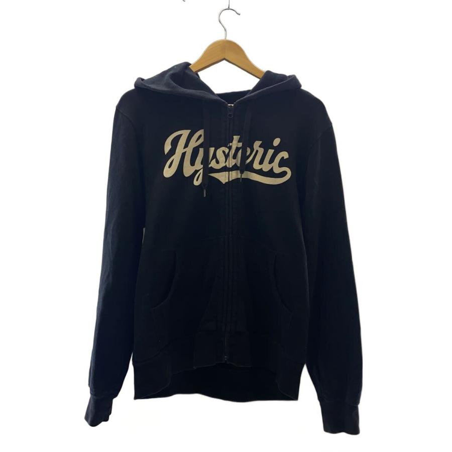 00s y2k HYSTERIC GLAMOUR ジップパーカー HYSTERIC GLAMOUR◇ジップパーカー/M/コットン/BLK/02221cf04