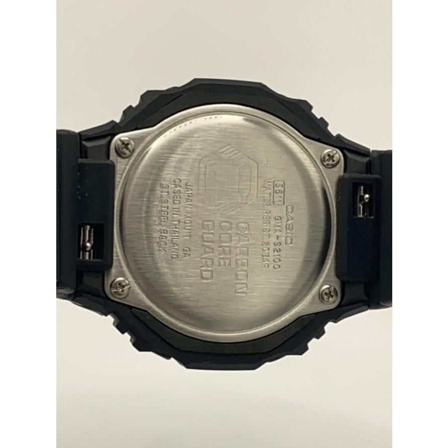 CASIO◇クォーツ腕時計_G-SHOCK/アナログ/ラバー/BLK/BLK : セカンド 
