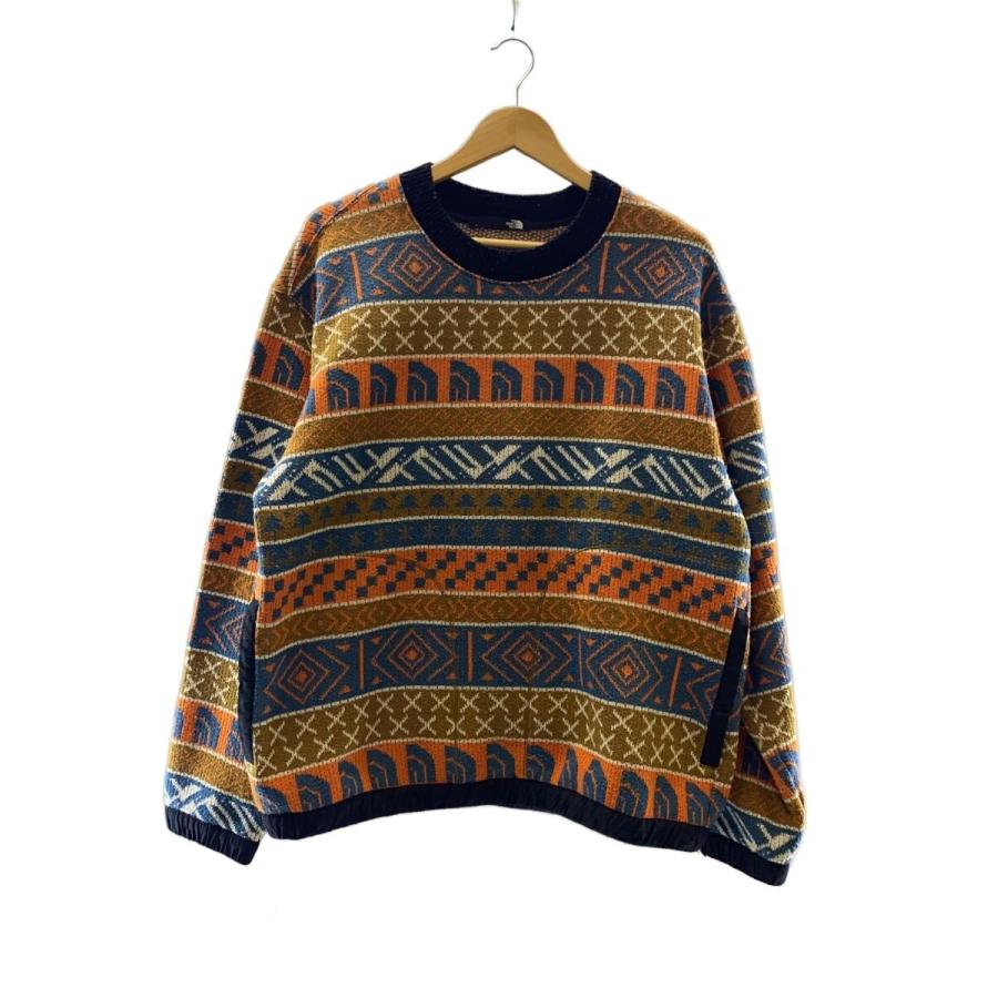 THE NORTH FACE◇NORDIC HALF DOME SWEATER_ノルディックハーフドーム