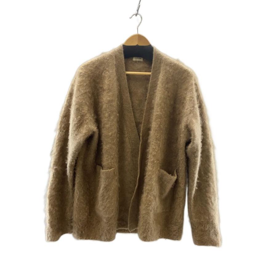 MAATEE&SONS◇カーディガン(厚手)/2/カシミア/BEG/無地/MT1303-0106