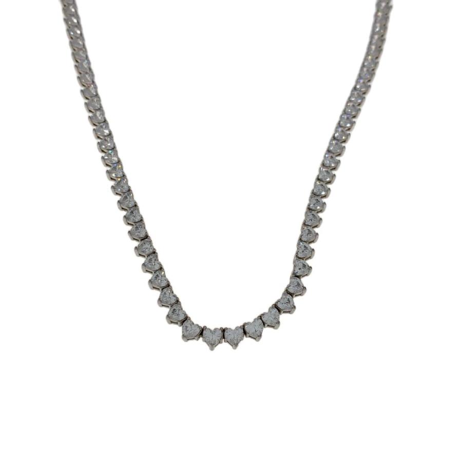 AVALANCHE GOLD&JEWELRY◇ネックレス/SILVER/ジルコニア/SLV/トップ無
