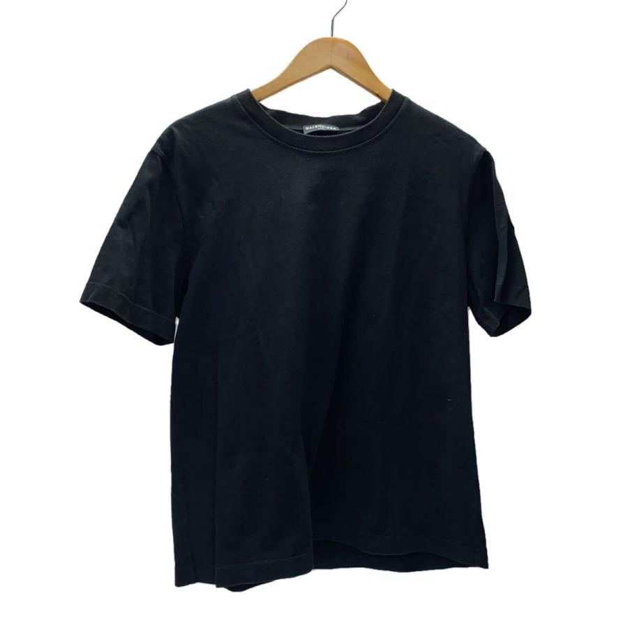 BALENCIAGA◇Tシャツ/XL/コットン/BLK/UP57 2017 01639 BALENCIAGA◇Tシャツ/XL/コットン/BLK/UP57 2017 01639