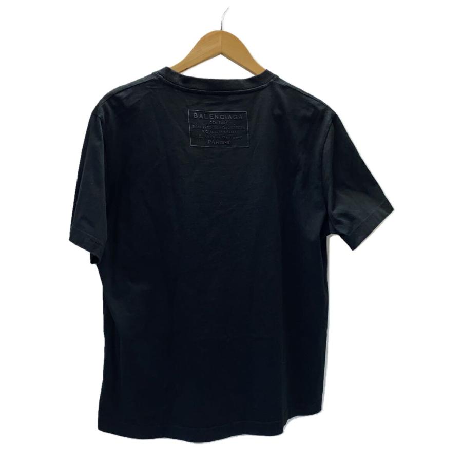 BALENCIAGA◇Tシャツ/XL/コットン/BLK/UP57 2017 01639 BALENCIAGA◇Tシャツ/XL/コットン/BLK/UP57 2017 01639