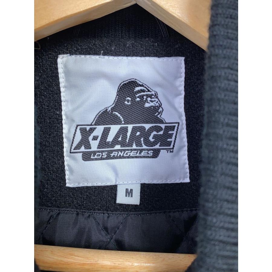 X-LARGE◇スタジャン/M/ウール/BLK/無地/0104508 : セカンド X-LARGE◇スタジャン/M/ウール/BLK/無地/0104508 : セカンド