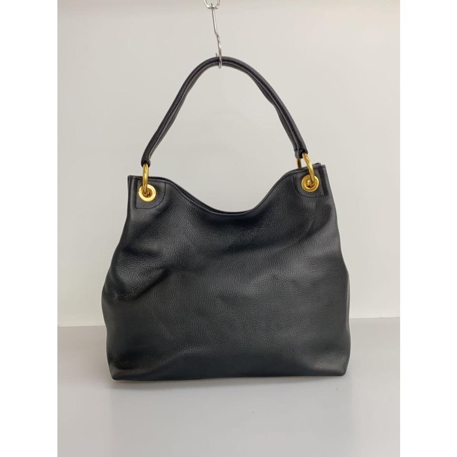 PRADA◆ショルダーバッグ/レザー/BLK/1BC051
