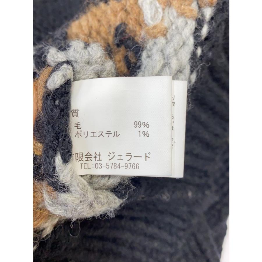JELADO◇カウチンセーター/ニット・セーター(厚手)/L/ウール/BLK 