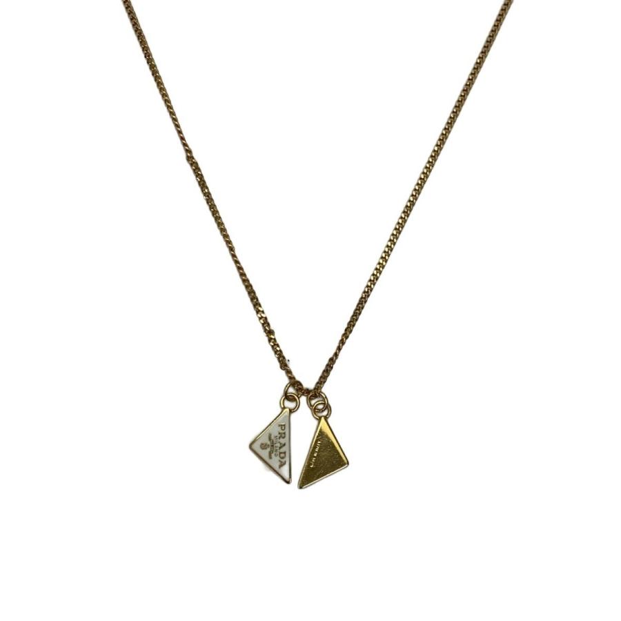 PRADA◇ネックレス/--/GLD/トップ有/メンズ// : セカンドストリート