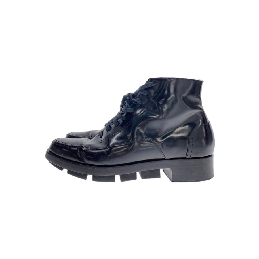 BALENCIAGA◇レースアップブーツ/40/BLK/レザー/373428 : セカンド 
