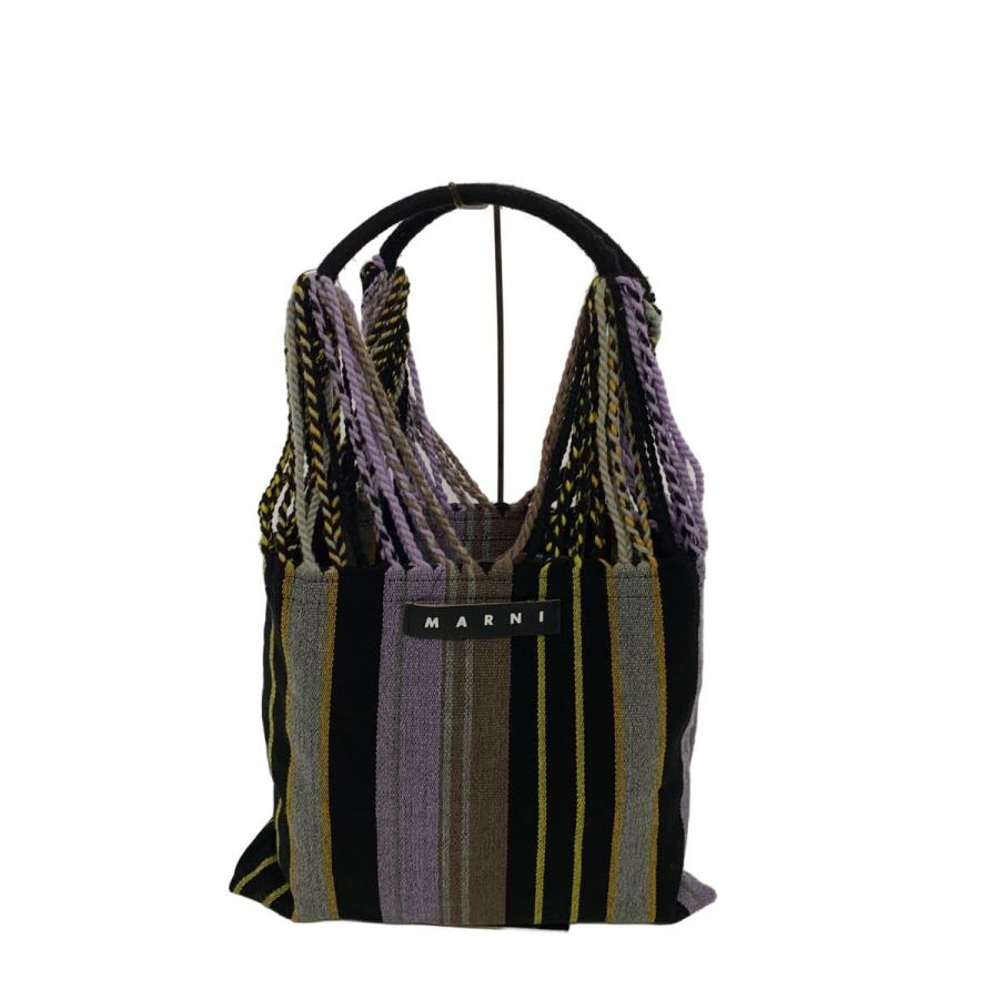 MARNI◇トートバッグ/--/ストライプ : セカンドストリートYahoo!店