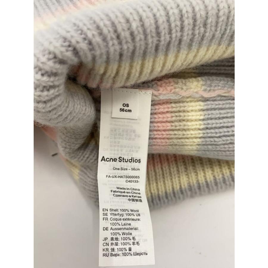 Acne Studiosスモール フェイス ロゴ ビーニー Acne Studios - スモールFaceロゴビーニー - ブラック