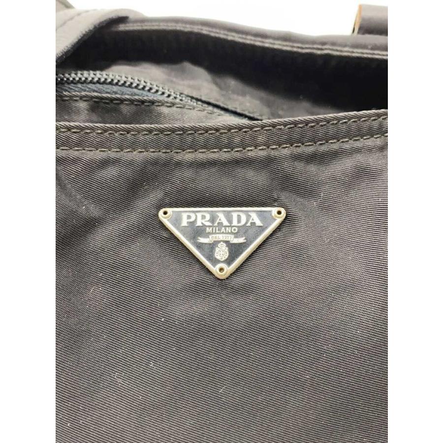 PRADA◇トートバッグ/ナイロン/BLK/無地 : セカンドストリートYahoo!店