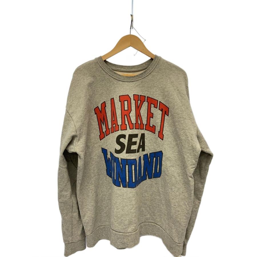 WIND AND SEA◇スウェット/XL/コットン/GRY/WDS-C-MKT-25-Q2-CS-03