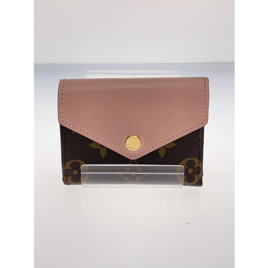 LOUIS VUITTON◇ポルト・フォイユ・ゾエ_モノグラム・キャンバス