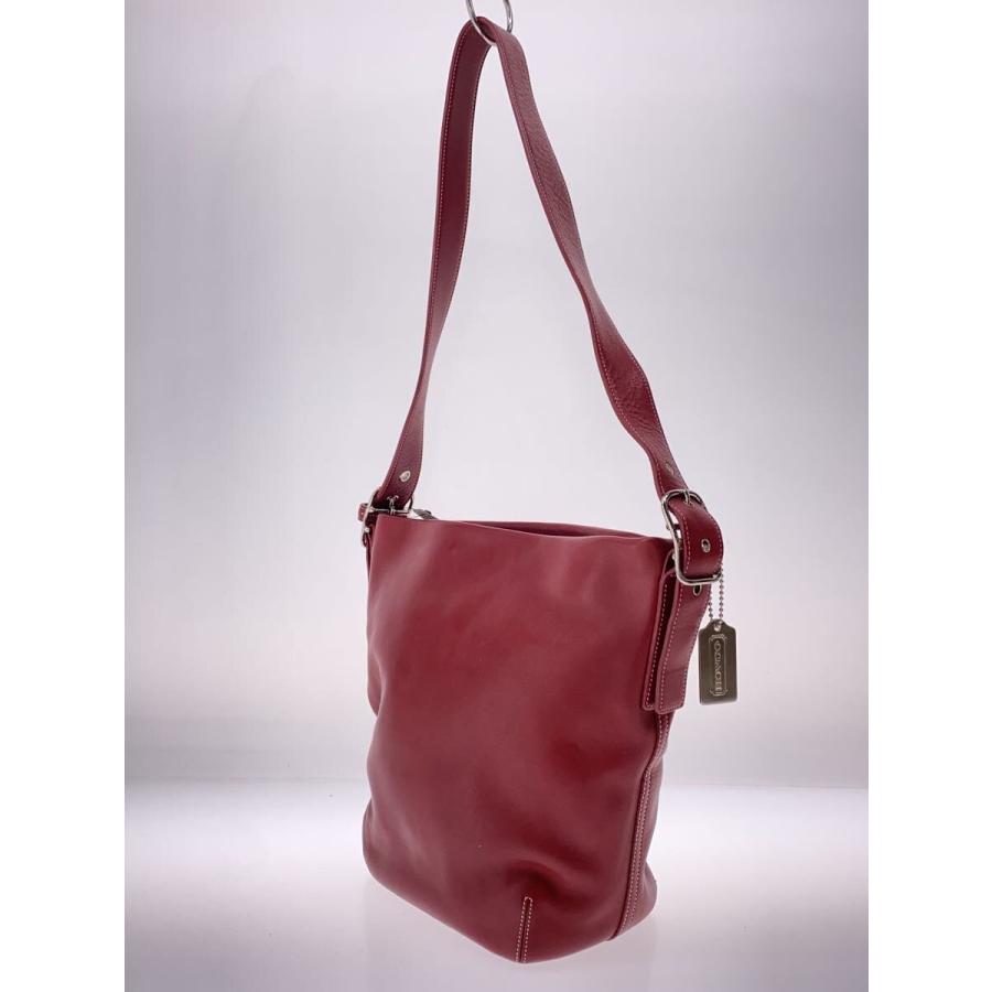 COACH◇ショルダーバッグ/レザー/RED/9186/old : セカンド COACH◇ショルダーバッグ/レザー/RED/9186/old : セカンド