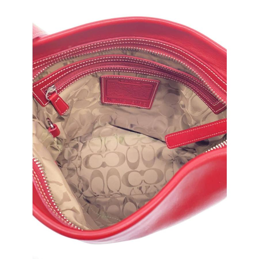 COACH◇ショルダーバッグ/レザー/RED/9186/old : セカンド COACH◇ショルダーバッグ/レザー/RED/9186/old : セカンド