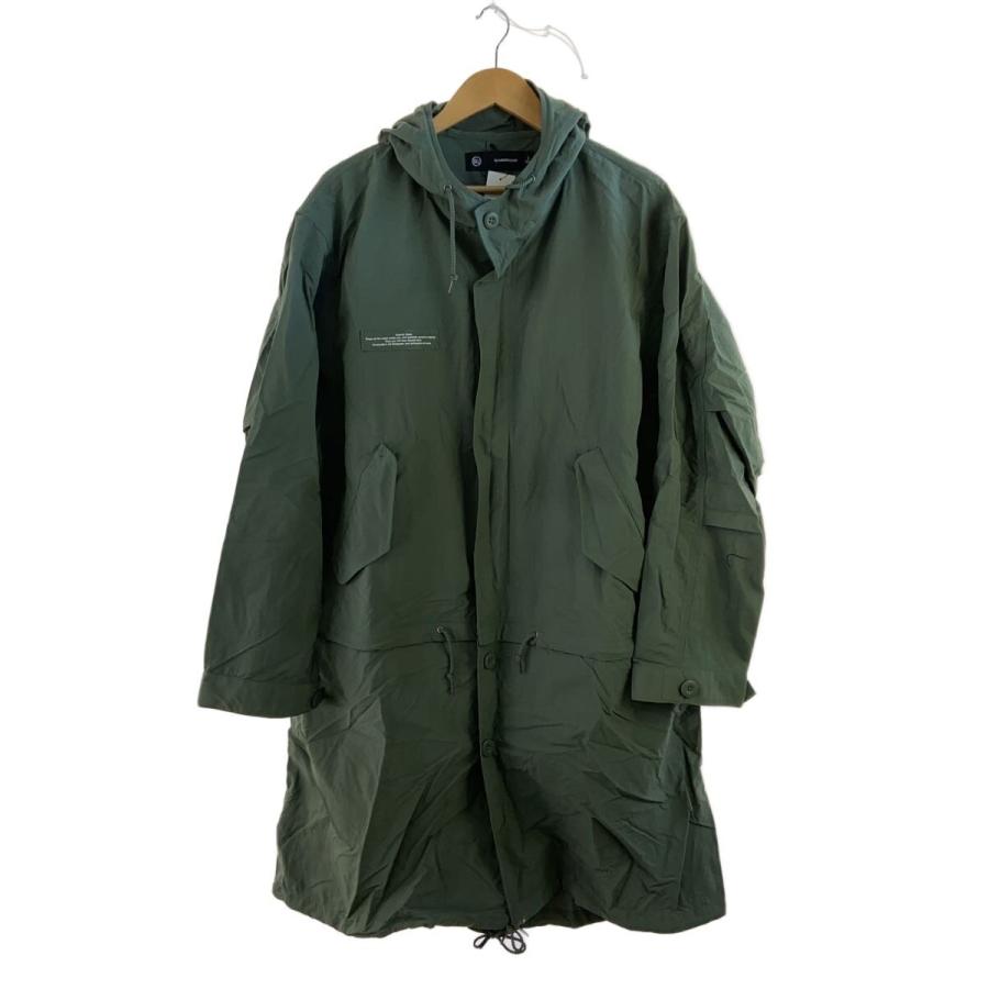 UNDERCOVER モッズコート GU◇x UNDERCOVER/モッズコート/L/ナイロン/GRN/無地 : セカンド