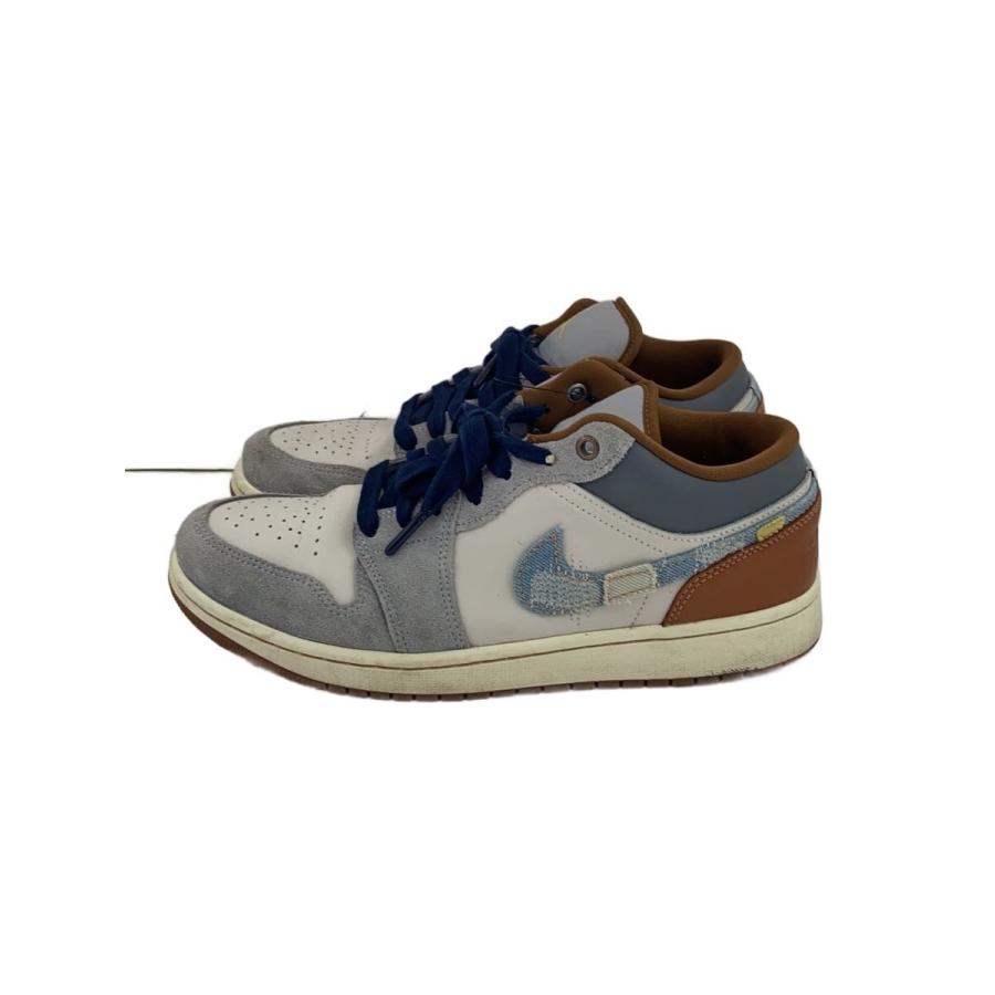 NIKE◇AIR JORDAN 1 LOW SE_エア ジョーダン SE/27.5cm/BLU/レザー 