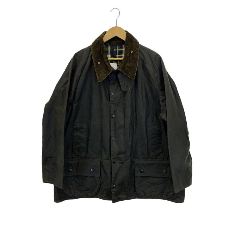 Barbour◇オイルドジャケット/--/レザー/KHK/無地 : セカンド Barbour◇オイルドジャケット/--/レザー/KHK/無地 : セカンド