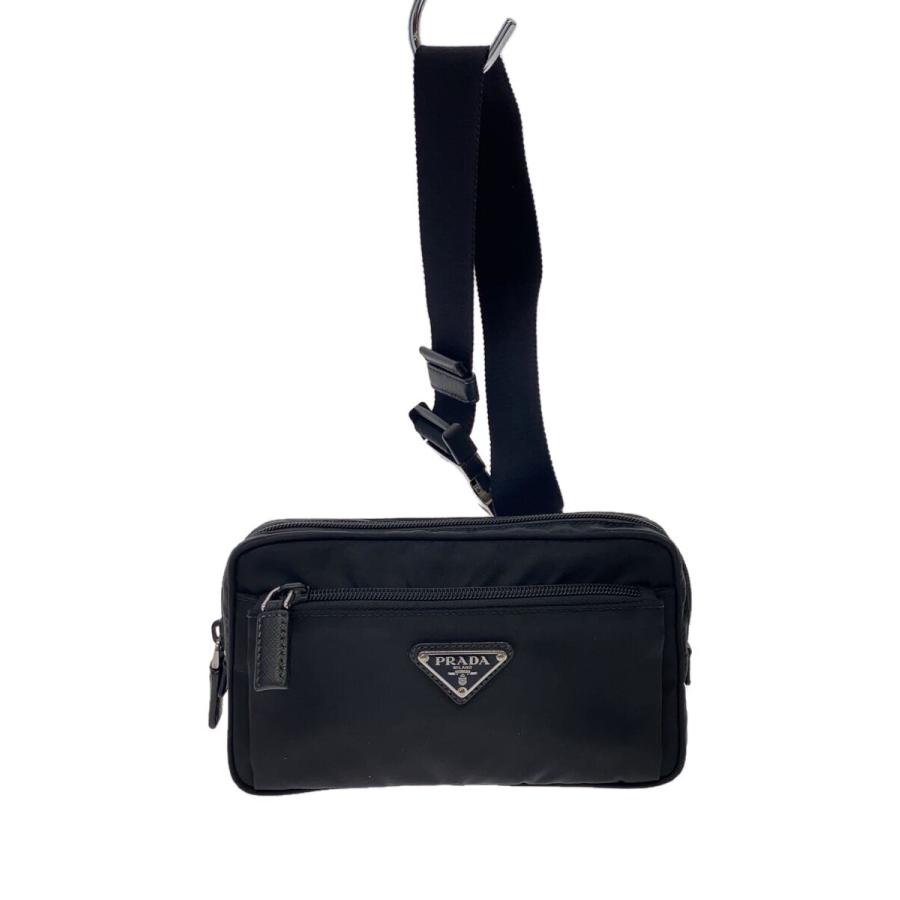 PRADA◇バッグ/ナイロン/BLK/無地/2VL977 : セカンドストリートYahoo