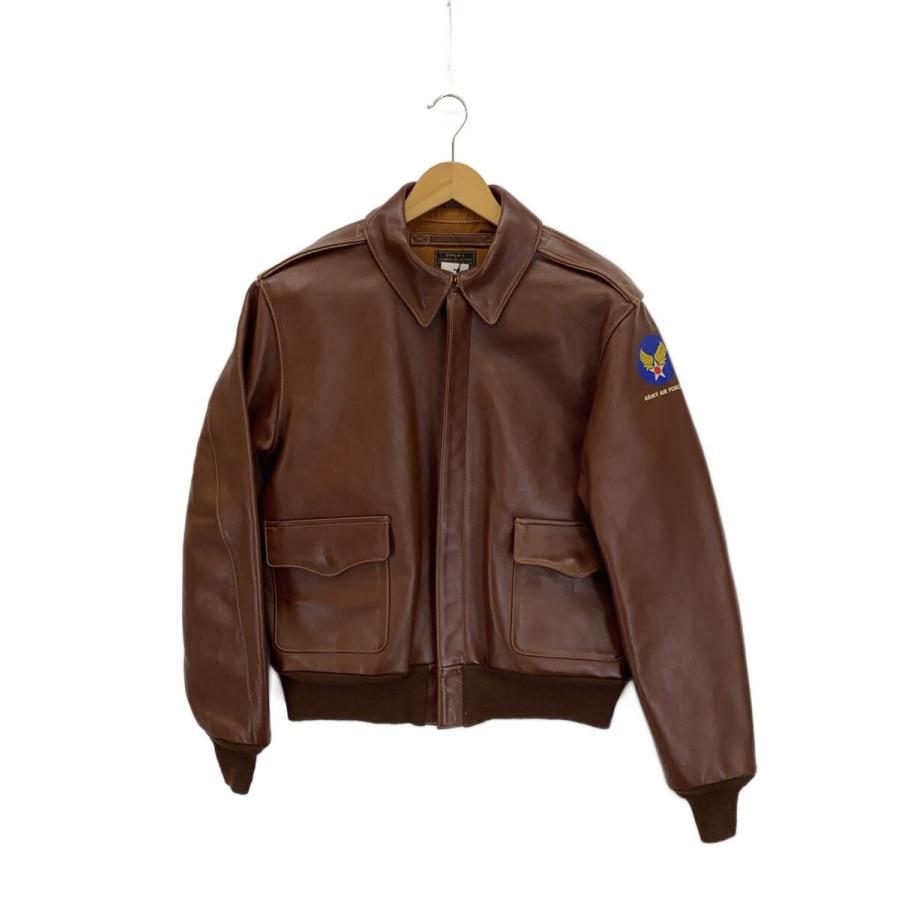 Buzz Rickson's A-2 　40 Buzz Rickson's◇A-2/フライトジャケット/40/レザー/BRW/無地/M83109