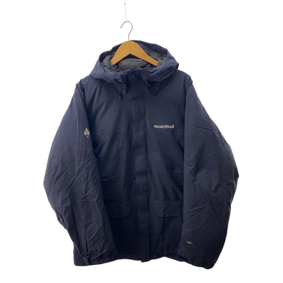 mont-bell◇パウダーランドパーカ/ダウンジャケット/XL/ナイロン/NVY