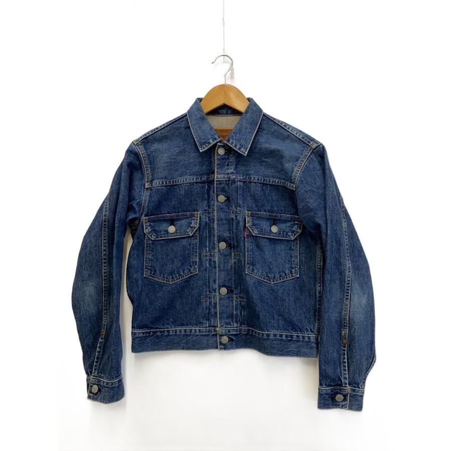 【良品】 90s LEVIS 71507XX セカンド 36 復刻 Levi's◇2nd復刻Gジャン/日本製/90s/36/デニム/IDG/71507-XX