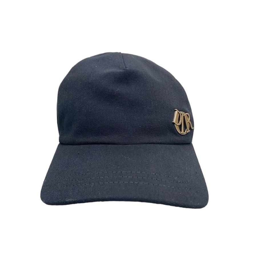 Christian Dior◇キャップ/M/コットン/BLK/無地/メンズ/483C901B4511